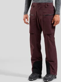 Odlo X-Alp 3L Hardshell Skihose lang fudge (Herren)