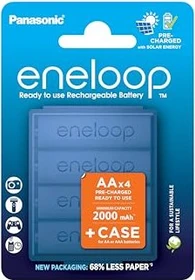 Panasonic eneloop (Gen 5) Mignon AA NiMH 2000mAh, 4er-Pack