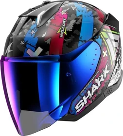 Shark Skwal i3 Jet Hellcat schwarz/violett/blau