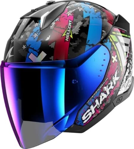 Shark Skwal i3 Jet Hellcat schwarz/violett/blau