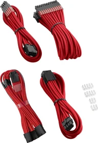 CableMod Pro ModMesh 12VHPWR Cable Extension Kit, rot (CM-PCAB-16P3KIT-NKR-3PC-R)