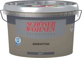Schöner Wohnen Trendfarben innen manhattan matt, 1l