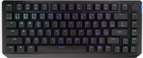 Endorfy Thock 75% Wireless, PBT, LEDs RGB, hot-swap, Black, Kailh Box BLACK, USB/Bluetooth, CZ (EY5C008)