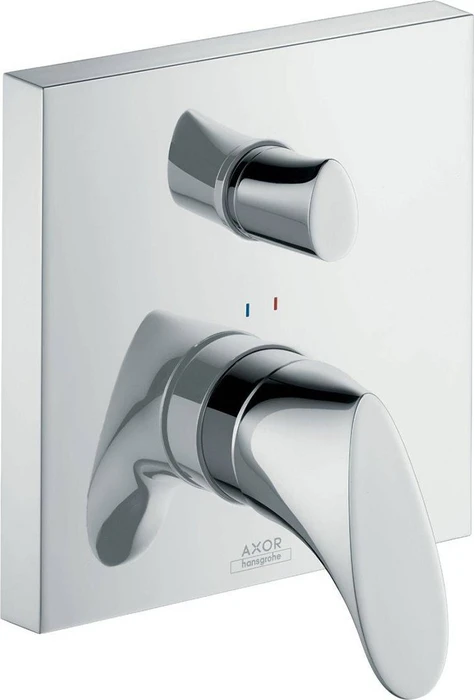 Hansgrohe Axor Starck Organic Wannenmischerarmatur mit Sicherung brushed brass