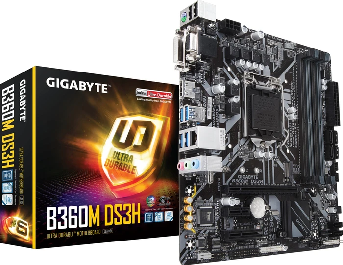 GIGABYTE B360M DS3H (Intel 1151 v2)