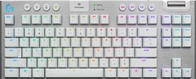 Logitech G915 TKL, LEDs RGB, weiß, GL Tactile, USB/Bluetooth, US