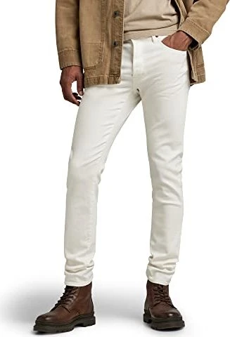 G-Star 3301 Slim Jeans white gd (Herren)