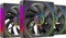 Mars Gaming MF-Linkfinity 2R Reversed Fan Kit, schwarz, 120mm, 3er-Pack Vorschaubild