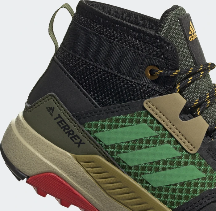 adidas Terrex Trailmaker Mid Rain.RDY wild pine/vivid green/vivid red (Junior)