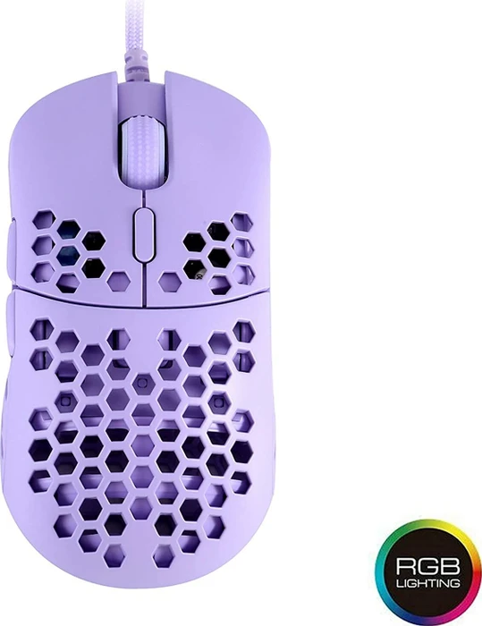 HK Gaming Mira-S Gaming Mouse Lavender violett, USB