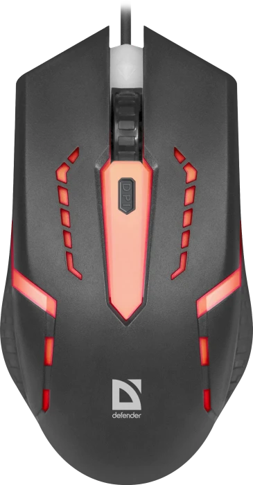 Defender Flash MB-600L Wired Mouse schwarz, USB