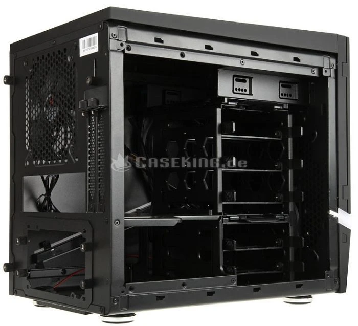 BitFenix Colossus M Mini-ITX schwarz, Mini-ITX