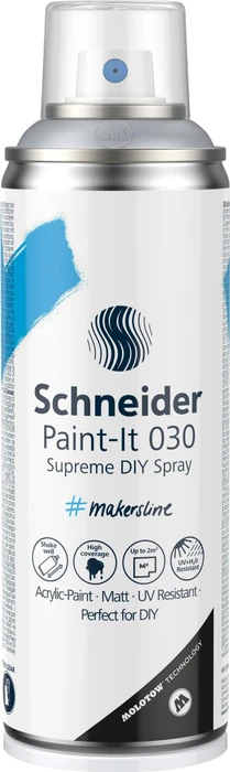 Schneider Paint-It 030 Supreme DIY Spray silver metallic, 200ml