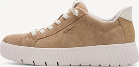 Tamaris Sneaker Wide Fit camel suede (Damen)