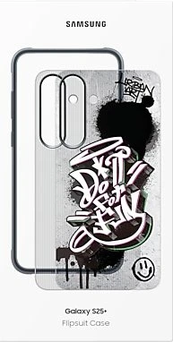 Samsung Flipsuit Case für Galaxy S25+ schwarz
