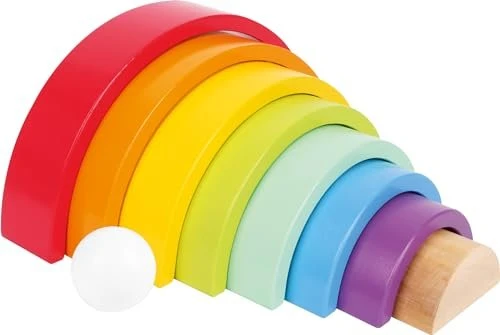 Legler Small Foot Holzbausteine Großer Regenbogen