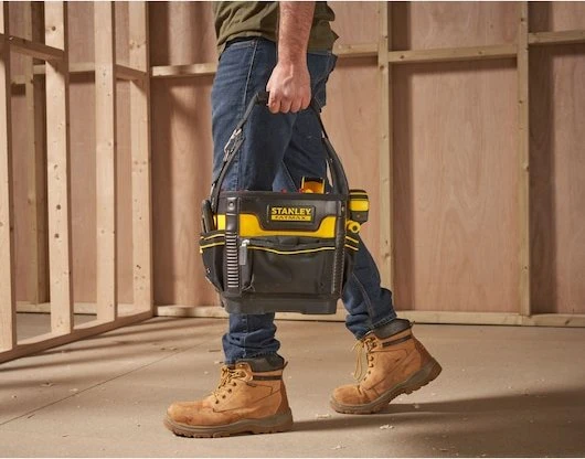 Stanley Fatmax 14" Laptop- und Werkzeugtasche, schwarz/gelb