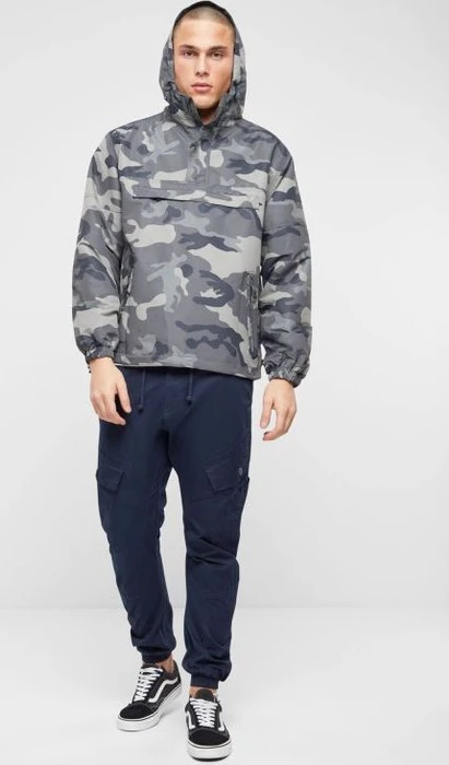 Brandit Windbreaker Summer Anorak grey camo (Herren)