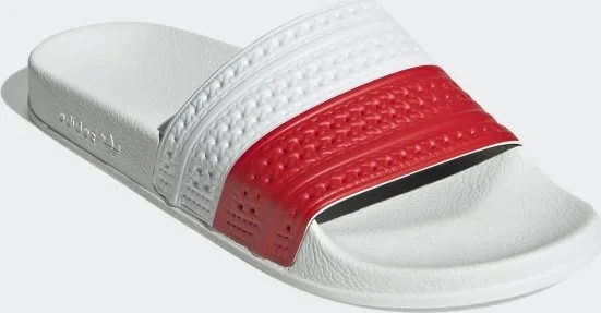 adidas Adilette cloud white/red (Herren)