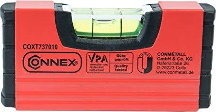 Connex COXT737010 Mini-Wasserwaage 10cm