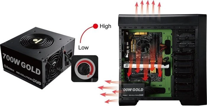Enermax Revolution DUO 600W, ATX 2.4
