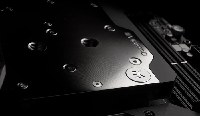 EK Water Blocks Quantum Line EK-Quantum Momentum ASUS ROG Crosshair VIII Hero D-RGB Monoblock, Full Nickel