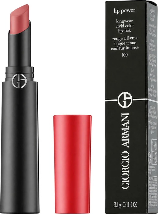 Giorgio Armani Lip Power Lippenstift 109 intimate, 3g