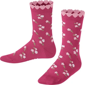 Falke Ditsy Flowers Socken fuchsia (Junior)