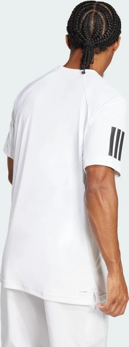 adidas Club Tennis Climacool 3-Streifen Funktionsshirt kurzarm weiß (Herren)