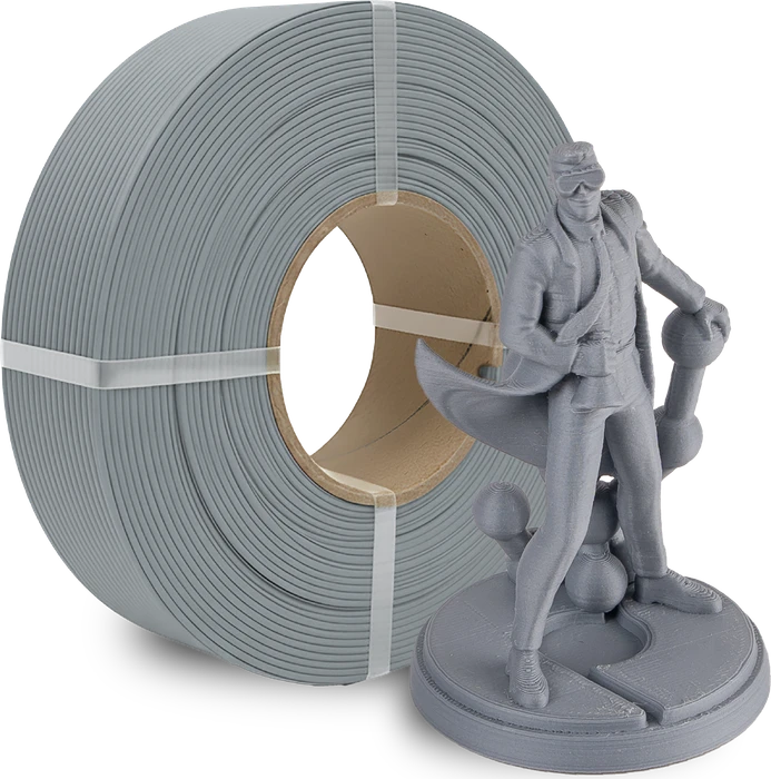 Polymaker Panchroma PLA Refill Matte, Fossil Grey, Spule, 1.75mm, 1.00kg
