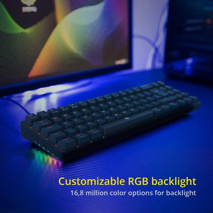 Drevo Calibur V2 TE PC/Mac, LEDs RGB, schwarz, MX RGB BLUE, USB, UK