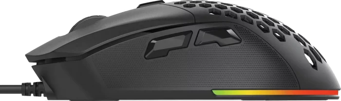 Sandberg FlexCover 6D Gamer Mouse, schwarz, USB