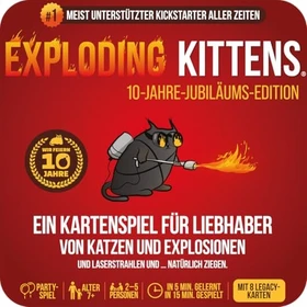 Exploding Kittens - 10-Jahre-Jubiläums-Edition