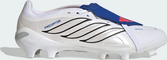 adidas Predator League Fold Over Tongue FG cloud white/zero metalic/royal blue