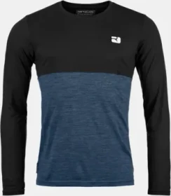 Ortovox 150 Cool Logo Funktionsshirt langarm black raven (Herren)