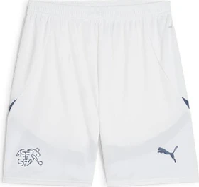 Puma UEFA EURO 2024 Schweiz Replica Shorts Hose puma white/icy blue (Herren)