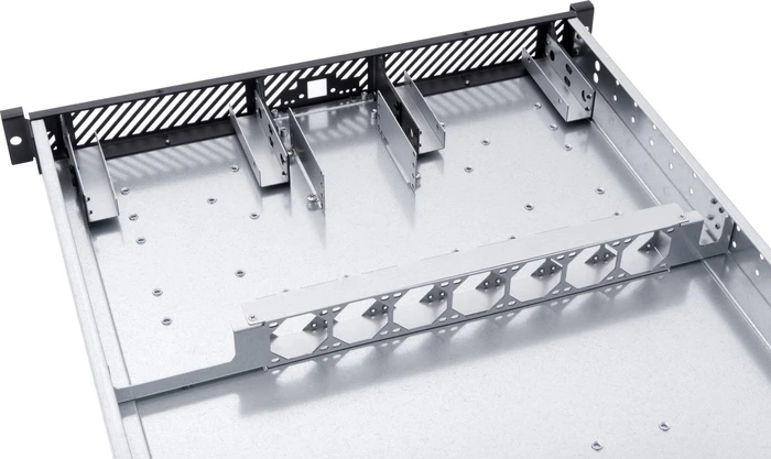 Alphacool ES 1U, grau/schwarz, 1HE, ATX