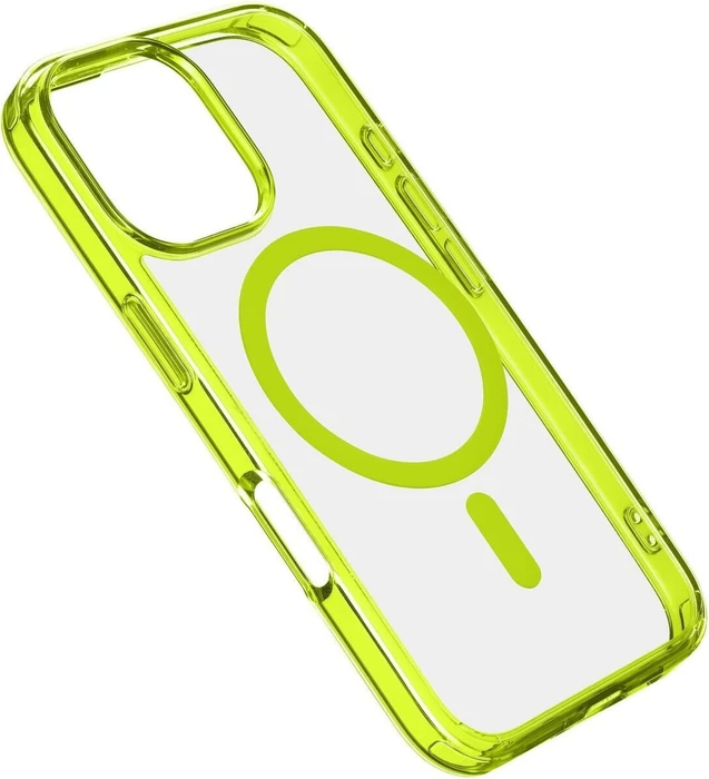 Cellularline Iconic Mag für Apple iPhone 16 Pro Lime