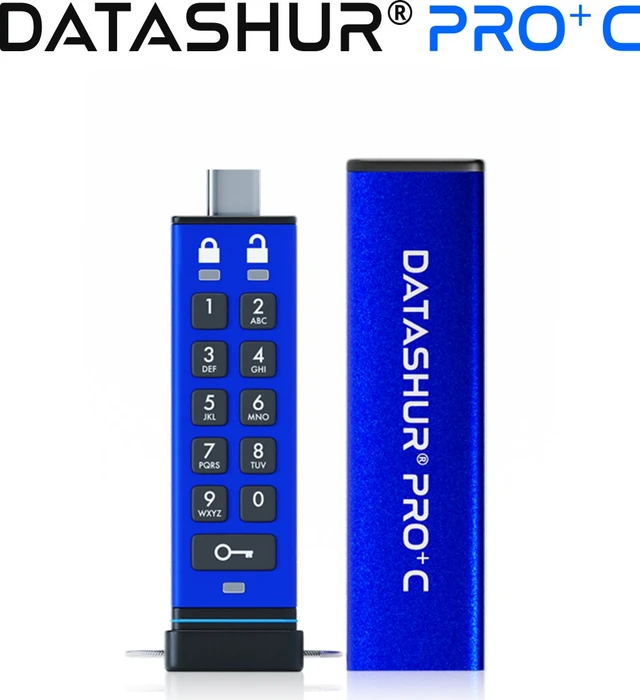 iStorage datAshur Pro+C 32GB, USB-C, USB 3.2 Gen 1×1
