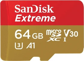 SanDisk Extreme R100 64GB Kit, UHS-I U3, A1, Class 10
