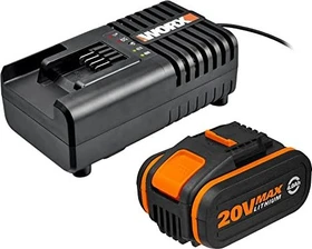 Worx 20V PowerShare Starterset 20V, 4.0Ah, Li-Ionen, 1 Akku [4.0Ah] [80Wh]