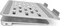 Digitus Variable Notebook-/Tablet-Halterung, 6-Port USB-C-Docking Station, silber Vorschaubild