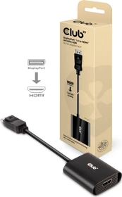 Club 3D DisplayPort 1.4 Stecker auf HDMI 2.1 Buchse