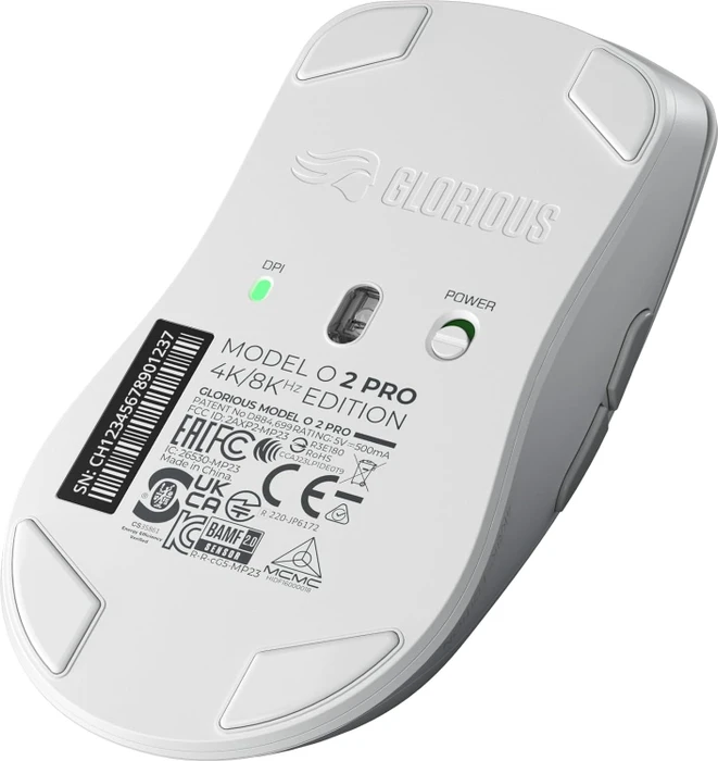 Glorious Model O 2 Pro Wireless, 4K/8K Polling, weiß, USB