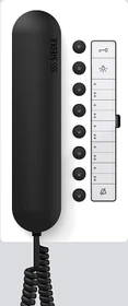 Siedle Türsprechanlage BTC 850-02 WH/S weiß/schwarz, Innenstation
