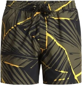 Quiksilver Everyday Printed Volley 15" Badeshorts grape leaf/natural gel (Herren)