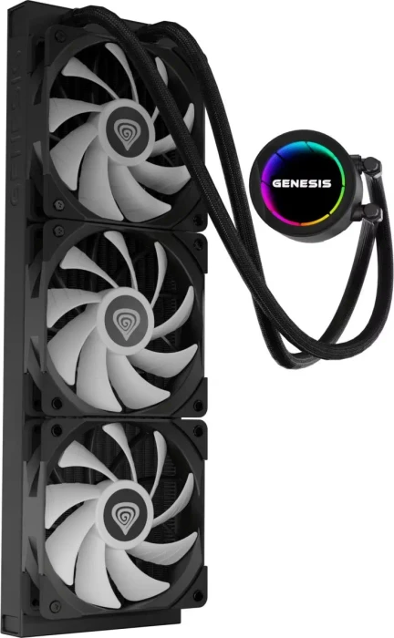 Genesis Hydria 360 ARGB, schwarz