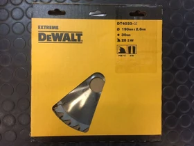 DeWalt DT4033 Extreme Kreissägeblatt 28Z, 190x1.8x30mm, 1 Stück
