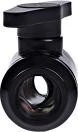 Alphacool Eiszapfen 2 Wege Kugelhahn 10mm, deep black