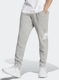 adidas Essentials French Terry Tapered Cuff Logo Trainingshose lang medium grey heather (Herren)